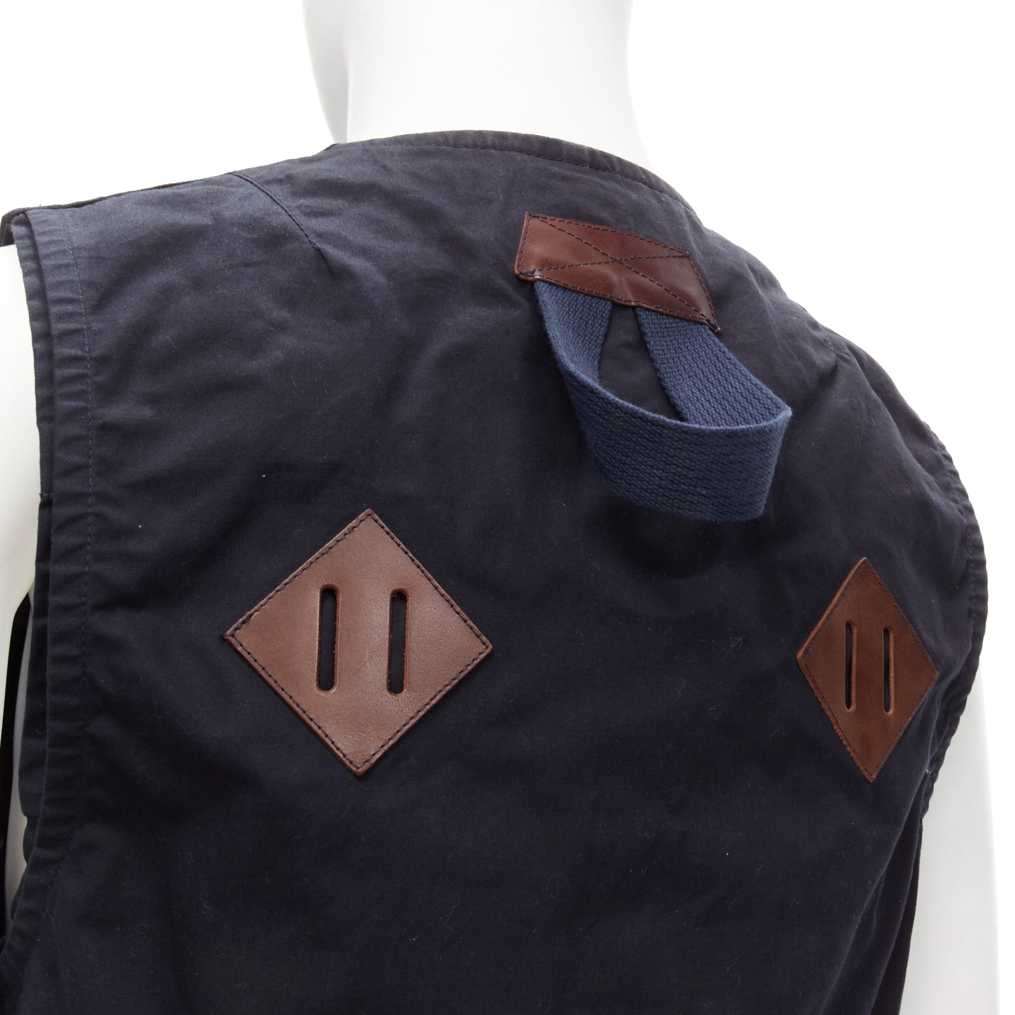 Junya Watanabe Reversible Suede Vest - Back view