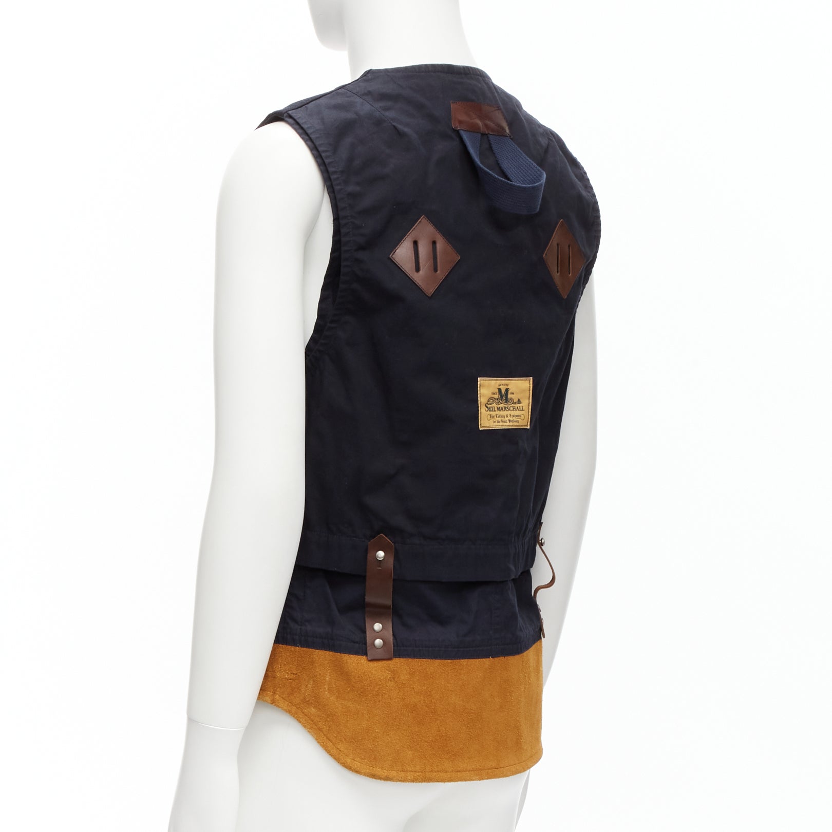 Junya Watanabe Reversible Suede Vest - Detail 1