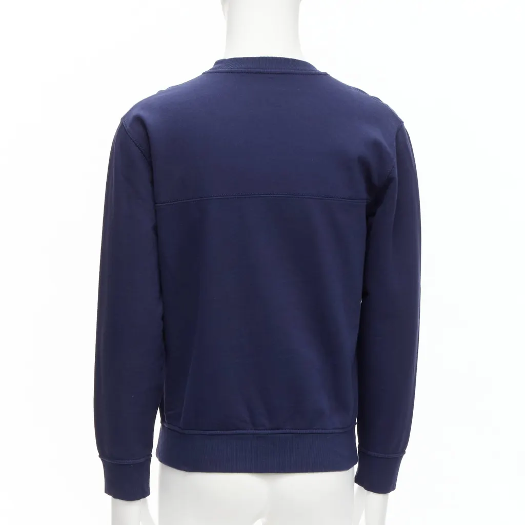 Louis Vuitton Horse Embroidery Sweater Navy Cotton Very good - Box View