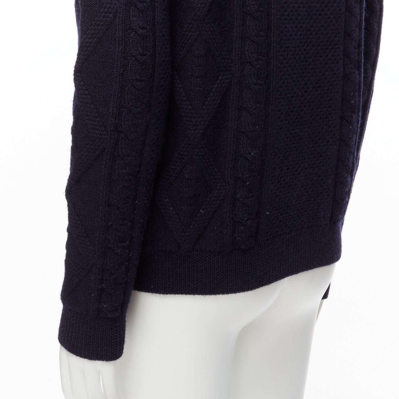 Apc Cable Knit Sweater - Detail 2