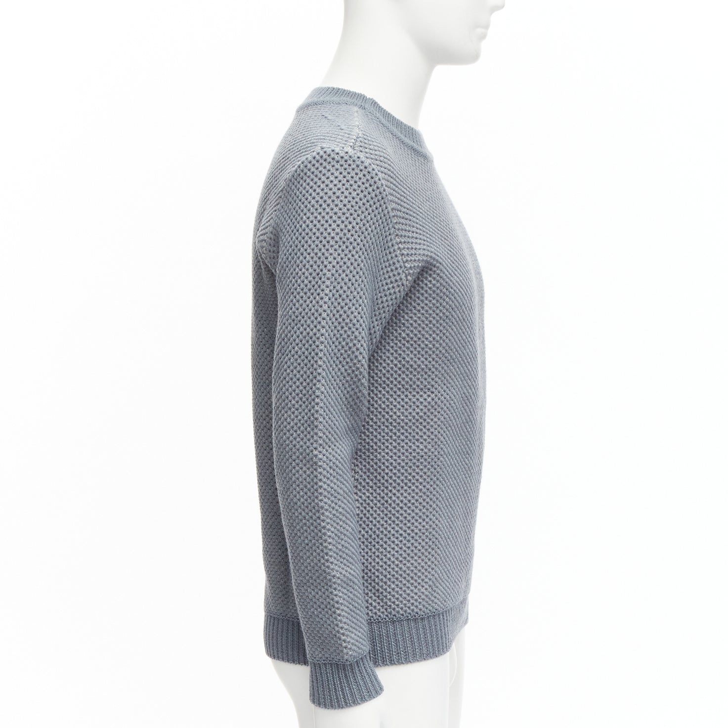 Unsigned / متعددة Waffle Wool Sweater - 4