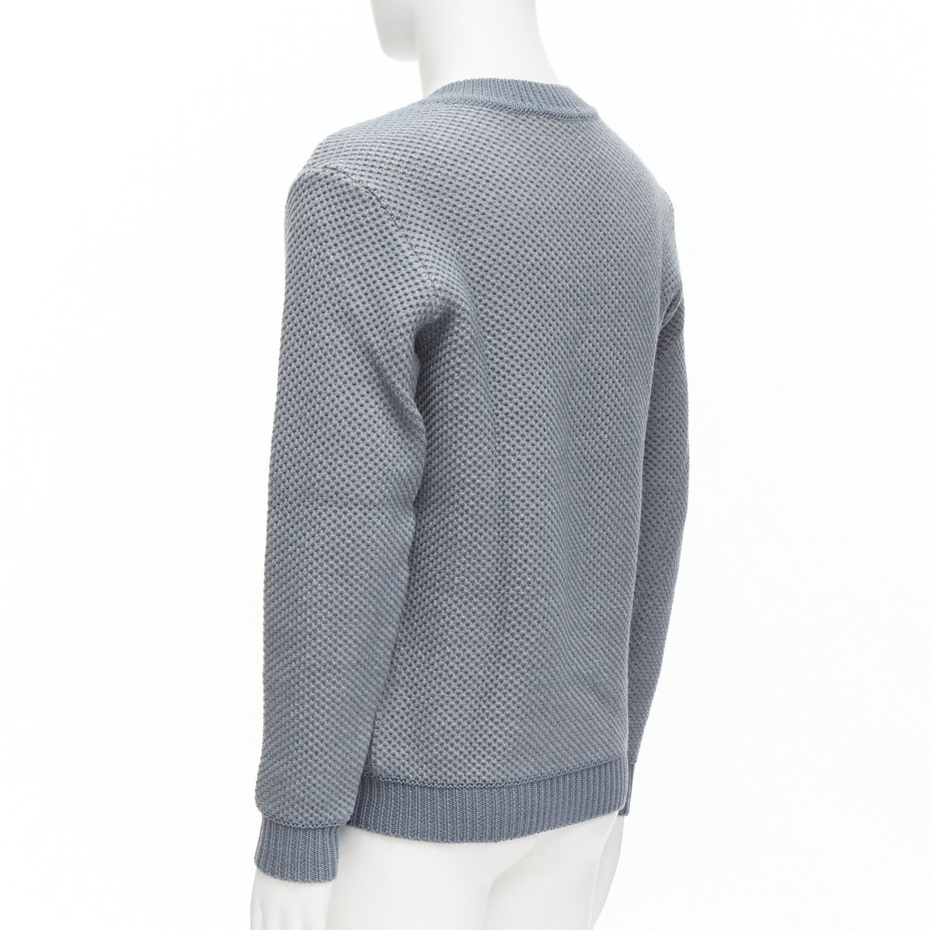 Unsigned / متعددة Waffle Wool Sweater - Detail 1
