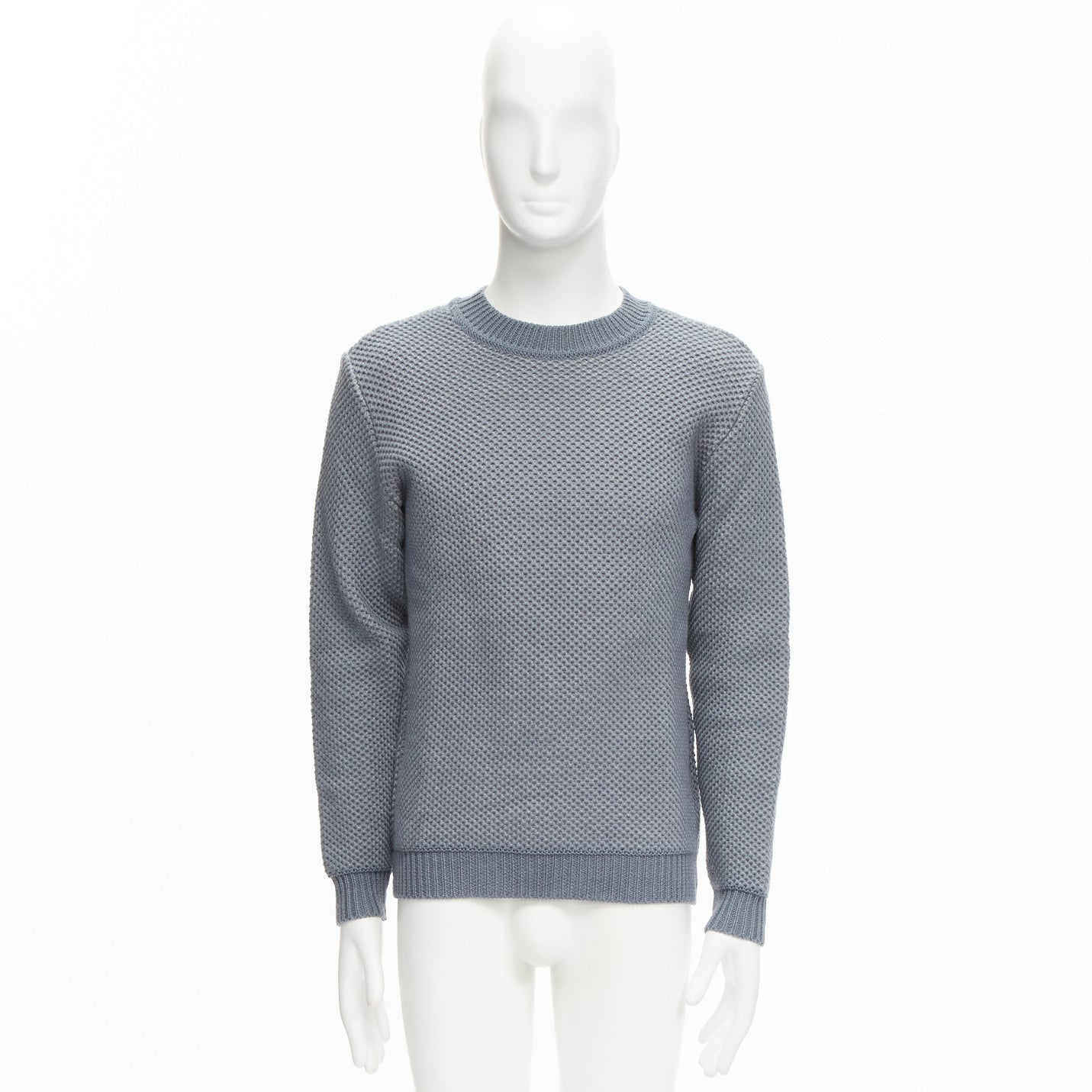Unsigned / متعددة Waffle Wool Sweater - Image 11
