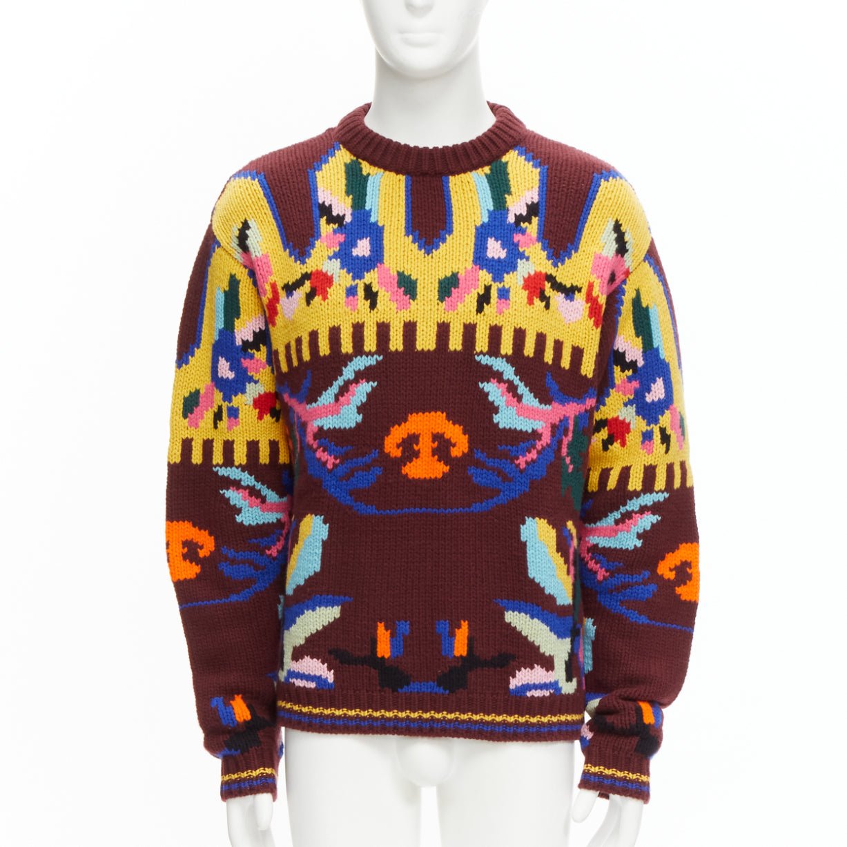 Prada Graphic Wool Sweater