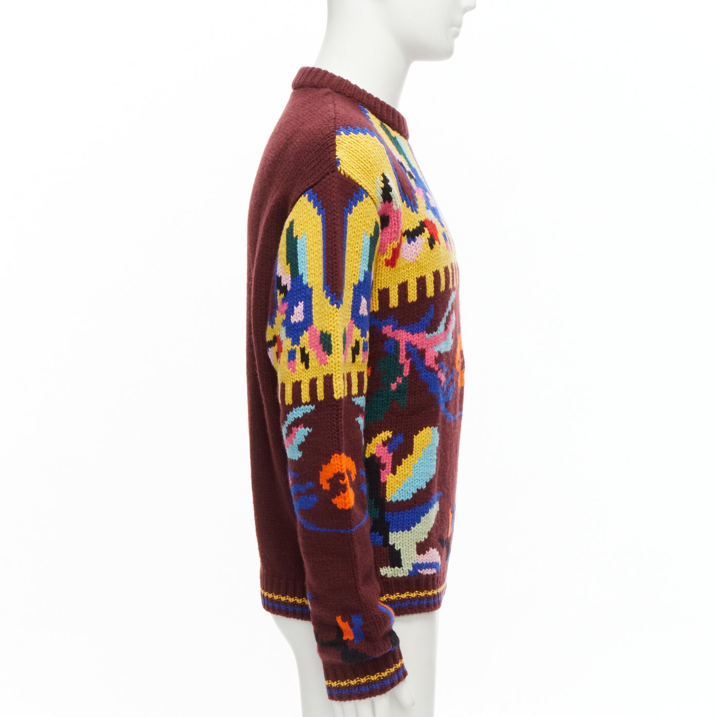 Prada Graphic Wool Sweater - 4