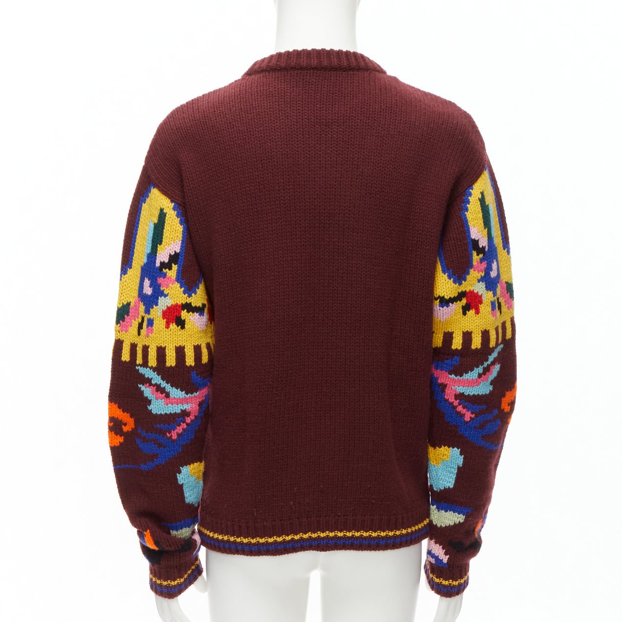 Prada Graphic Wool Sweater - Side view
