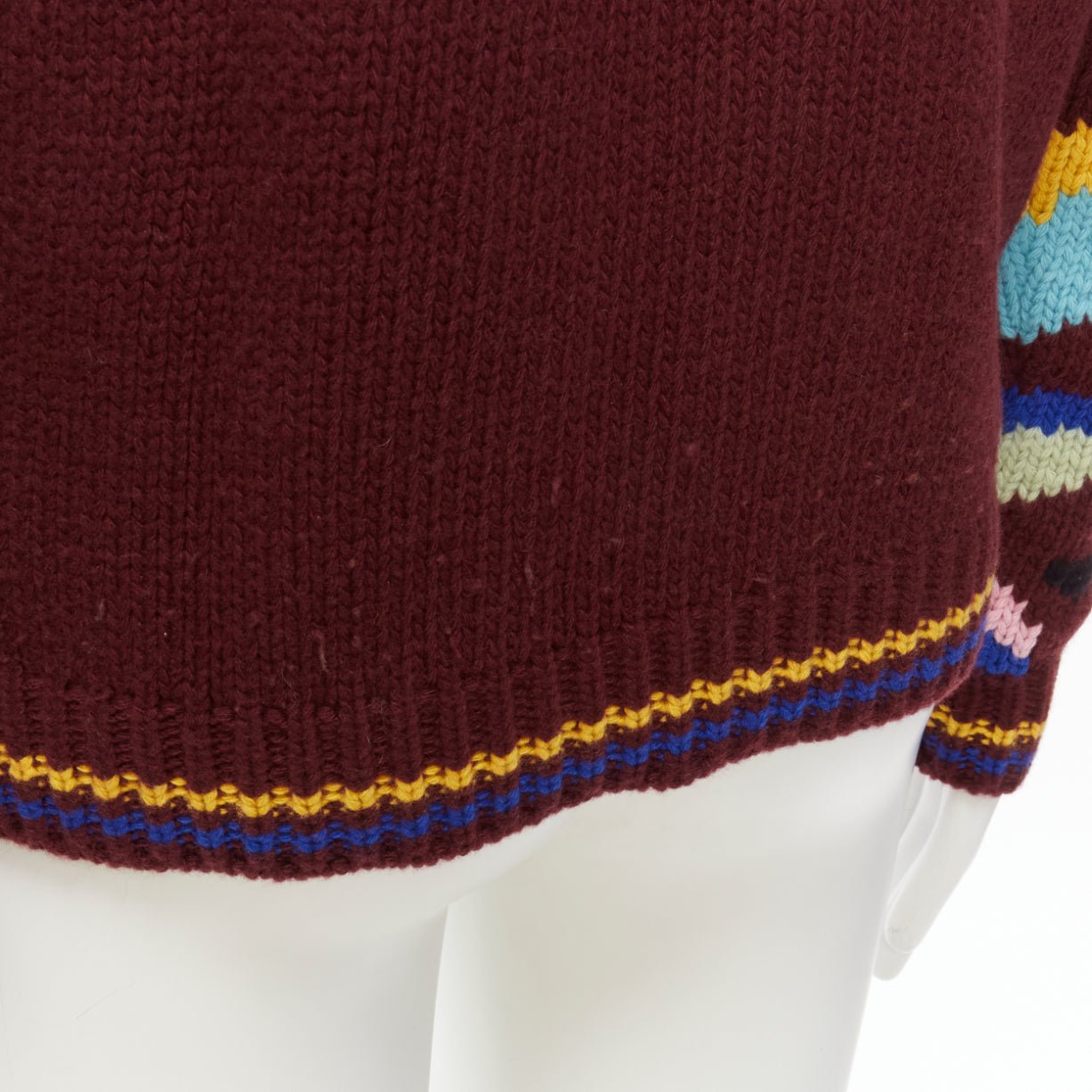 Prada Graphic Wool Sweater - Detail 2