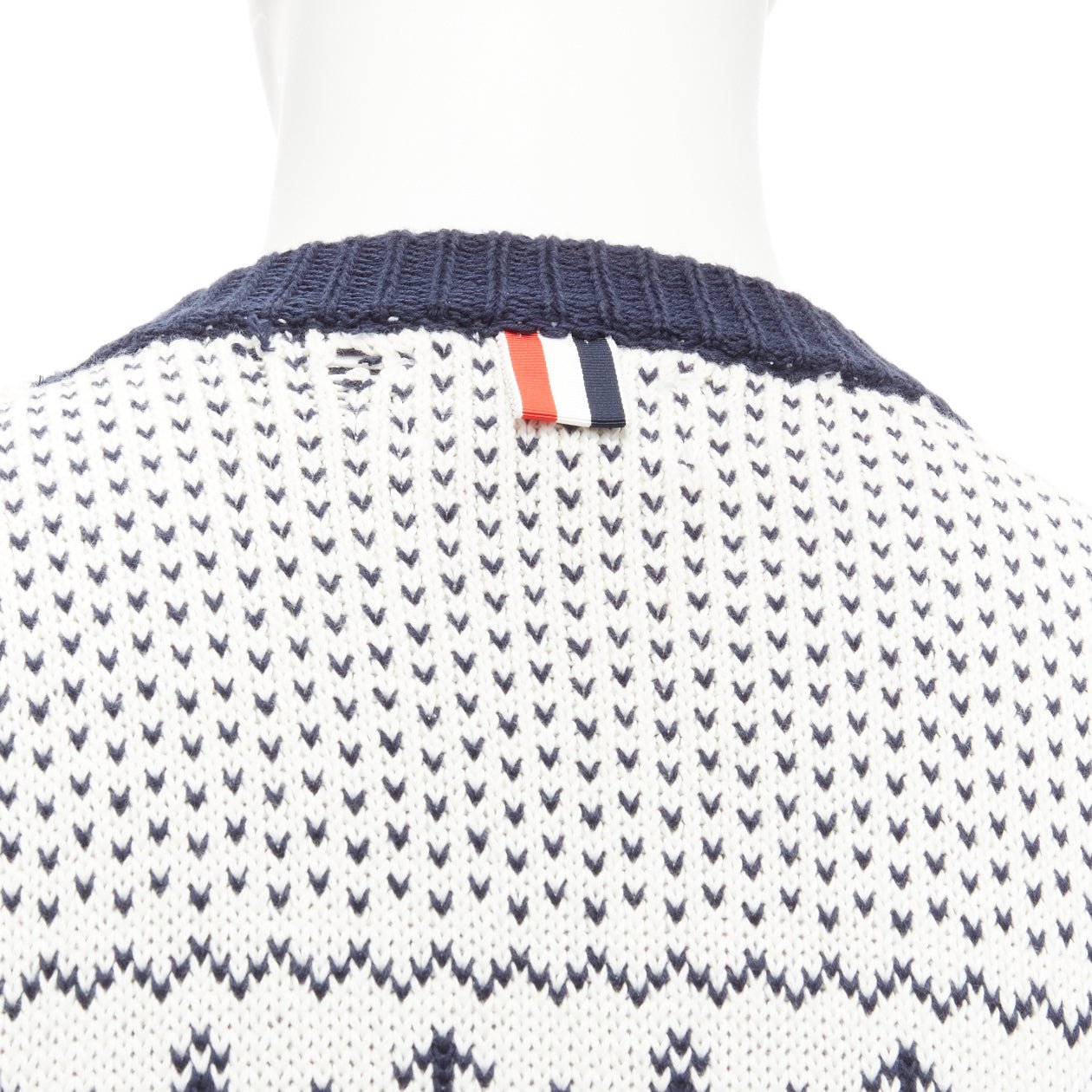 Thom Browne Octopus Intarsia Sweater - Back view