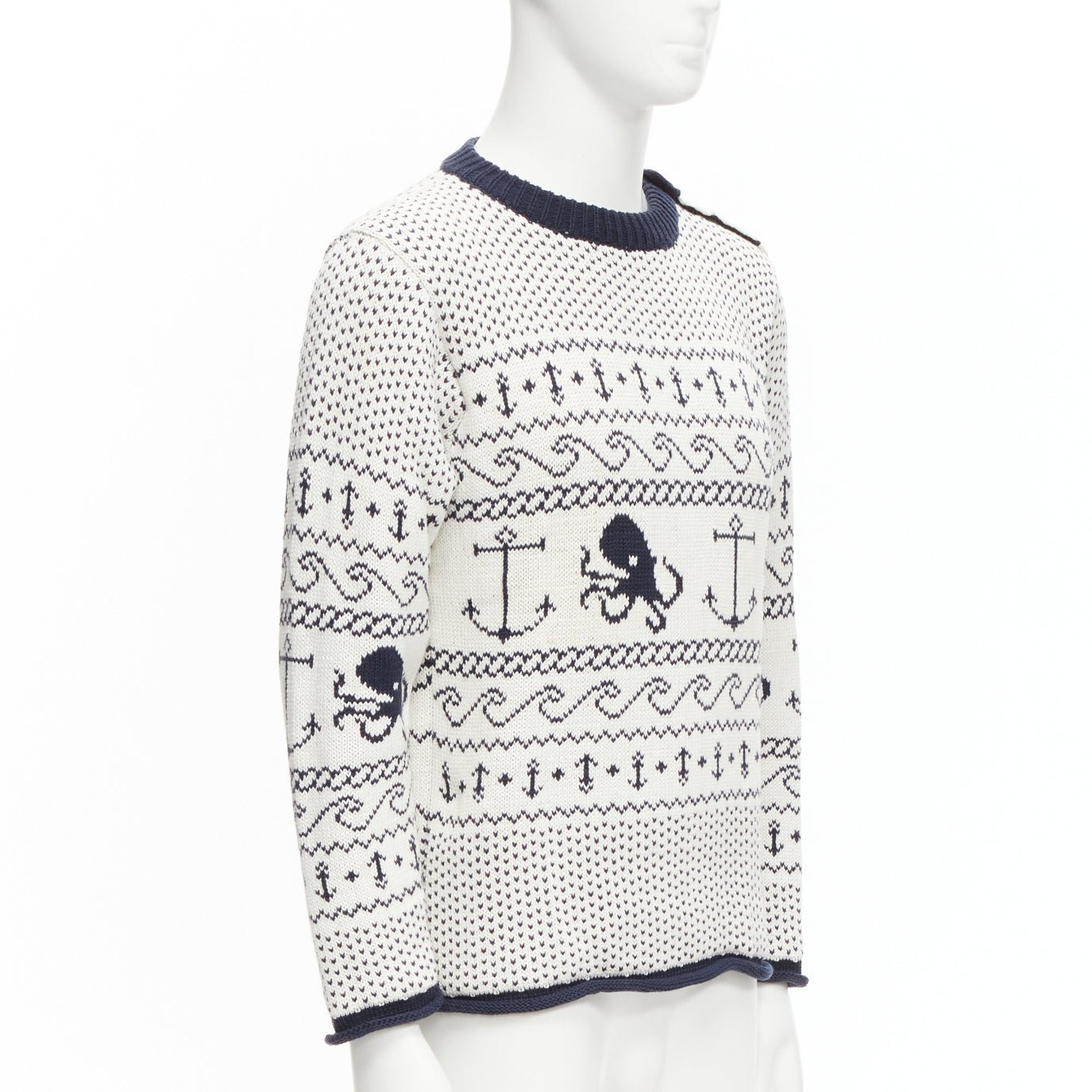 Thom Browne Octopus Intarsia Sweater - Image 6