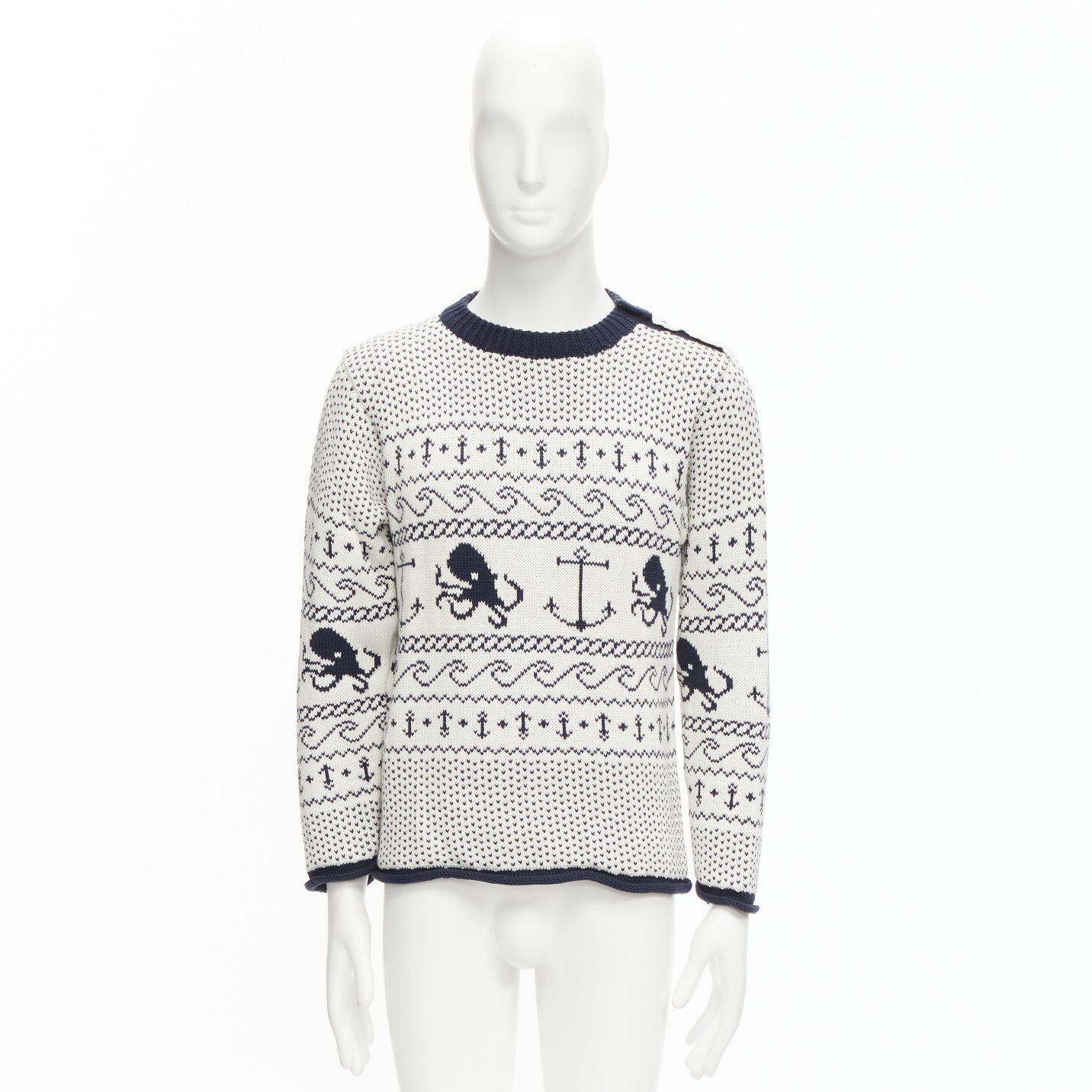Thom Browne Octopus Intarsia Sweater - Image 11