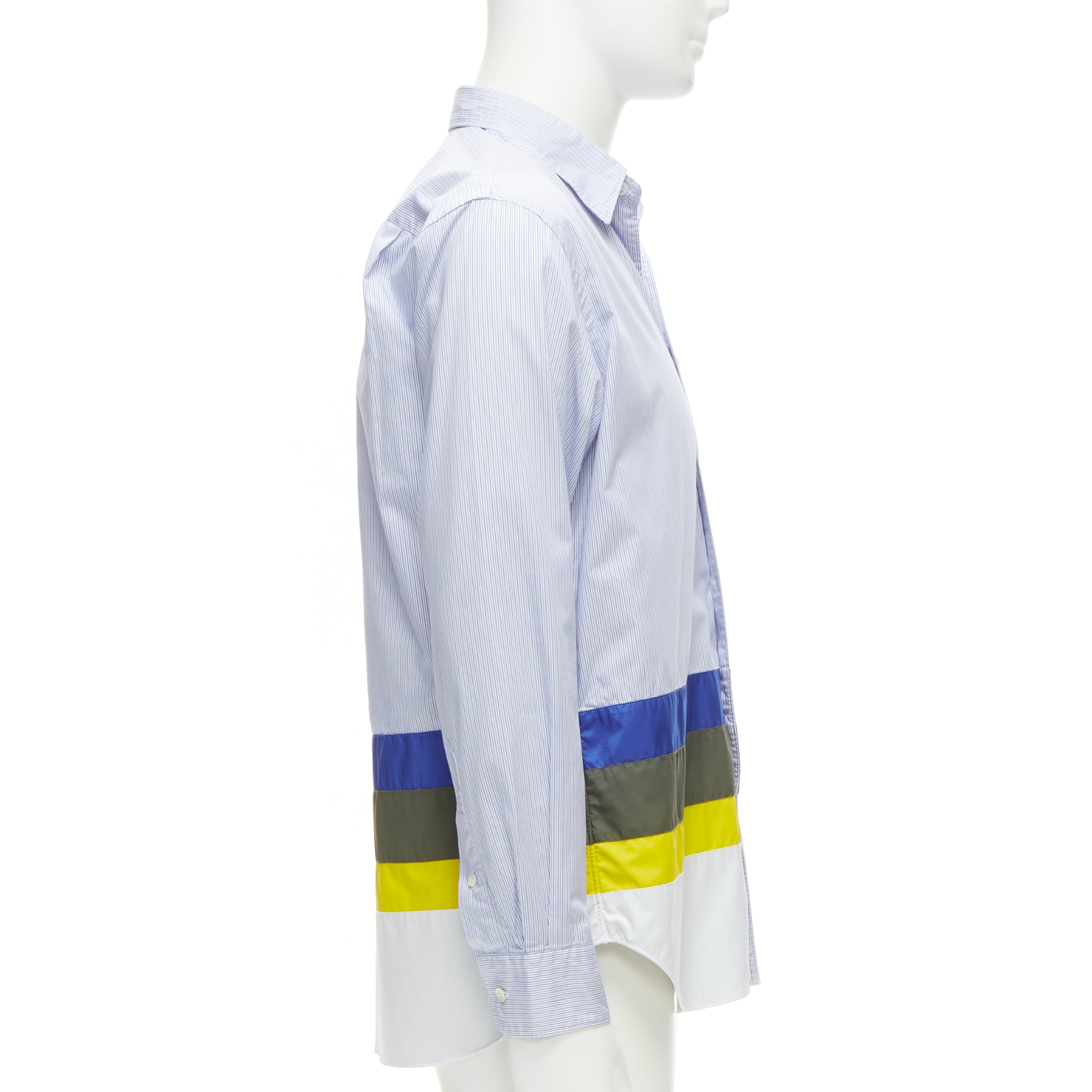 Comme Des Garcons Patchwork Cotton Shirt - 4
