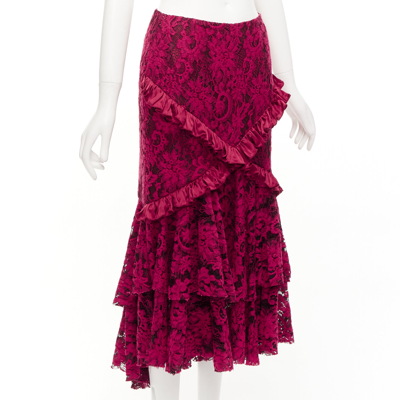 Romance Was Born Lace Ruffle Skirt - Image 6