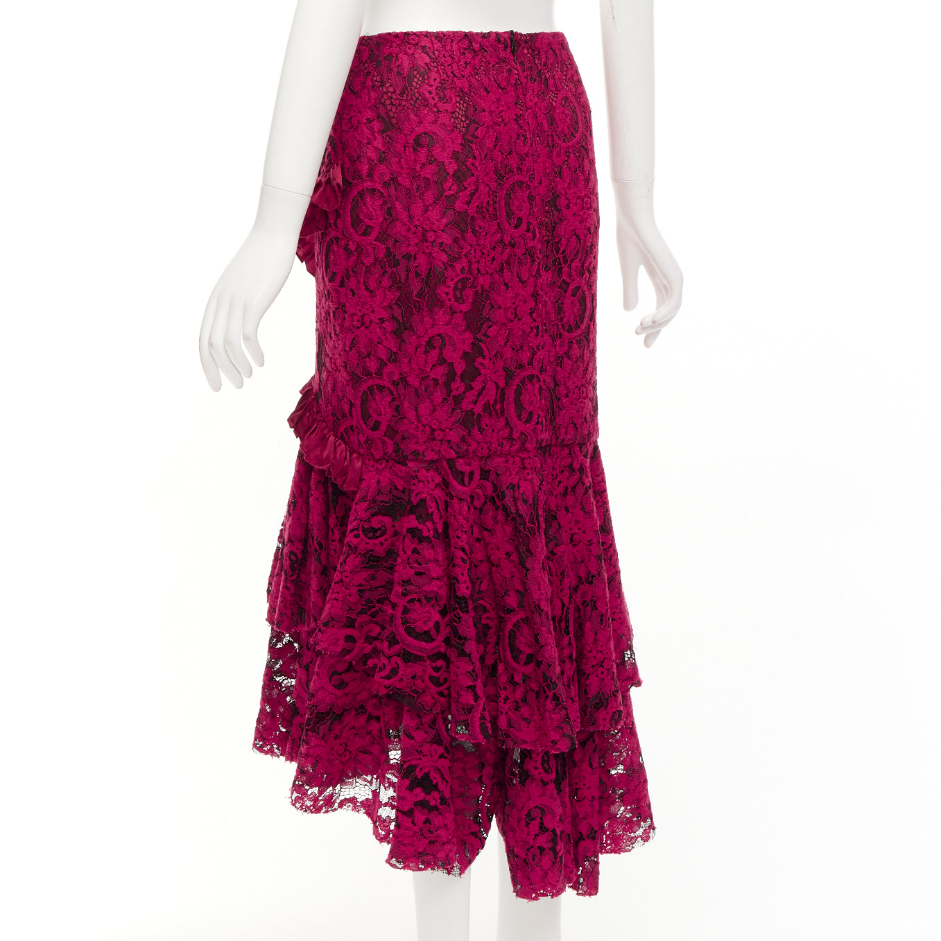 Romance Was Born Lace Ruffle Skirt - Detail 1