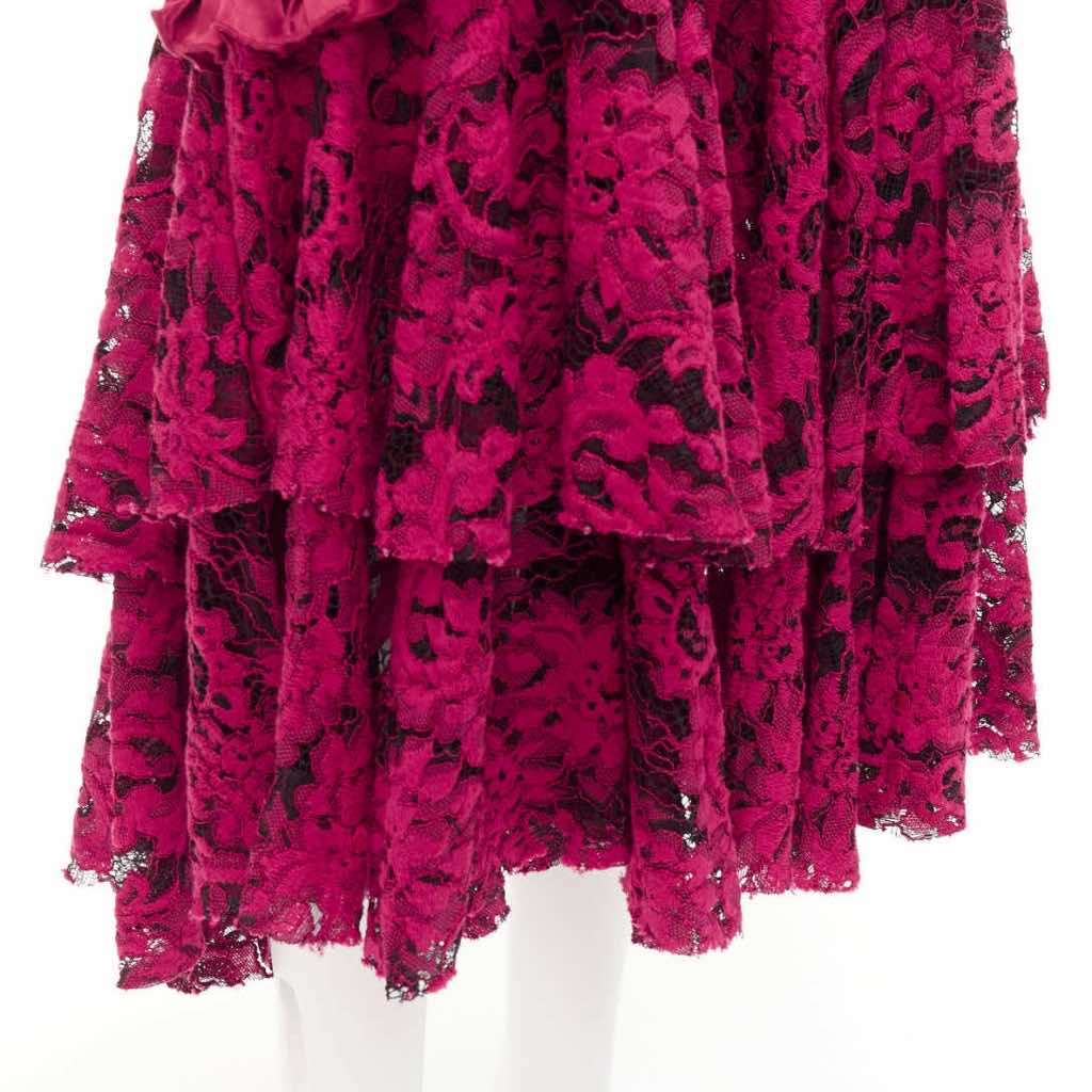 Romance Was Born Lace Ruffle Skirt - Detail 2