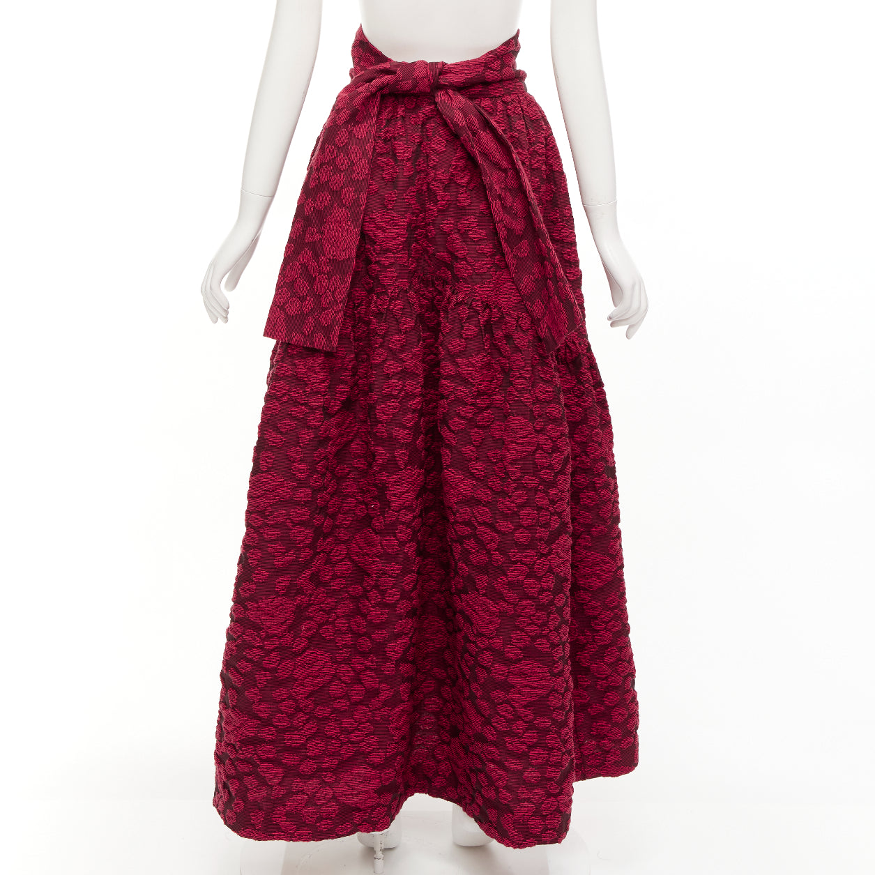 Jourden 3D Jacquard Skirt - Side view