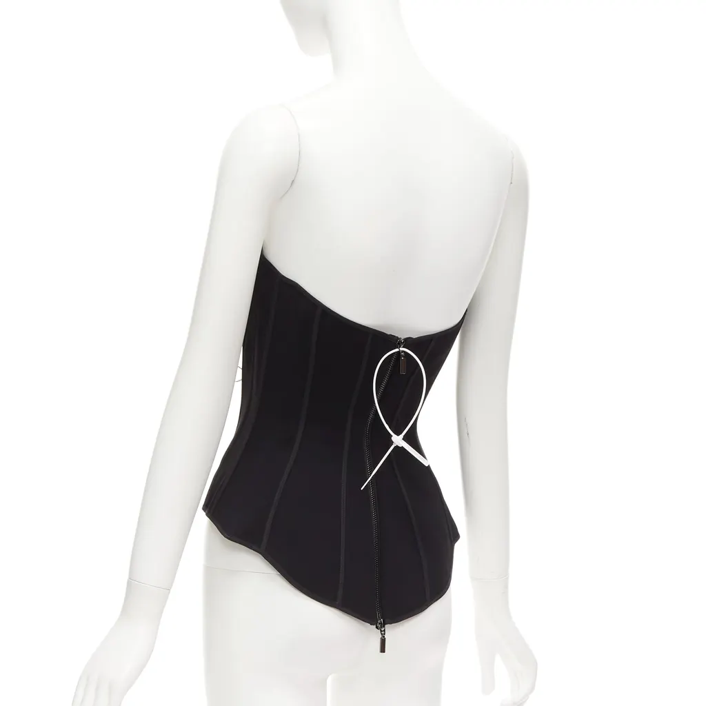 Maticevski Fable Bustier Black Polyester Never worn - Box View