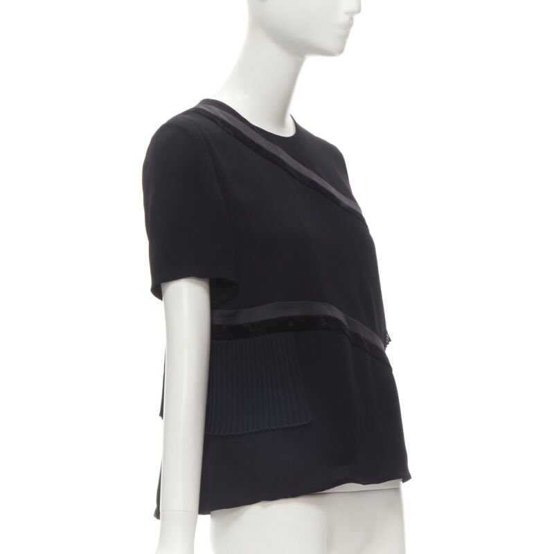 Rhie Velvet Ruffle Top - Image 6