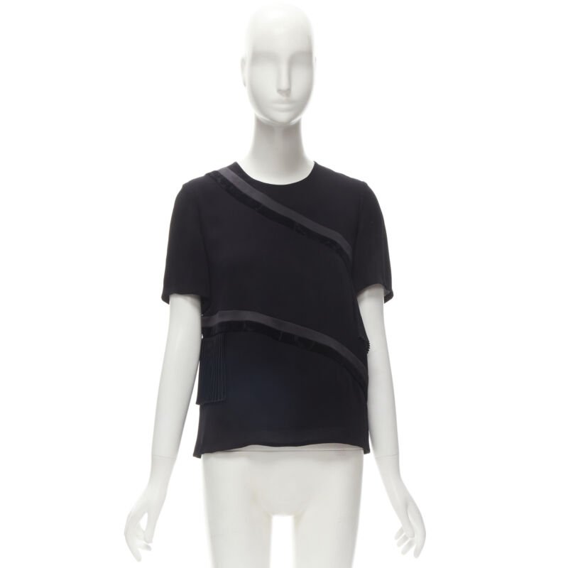 Rhie Velvet Ruffle Top - Image 12