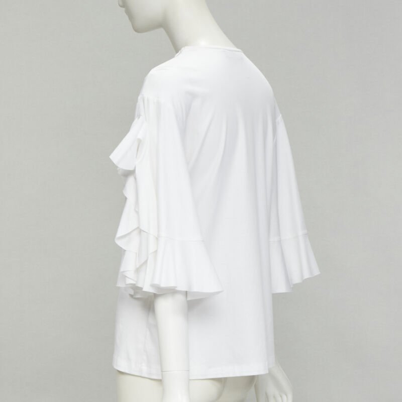 Ellery Cut Out Ruffle Tee - Detail 1