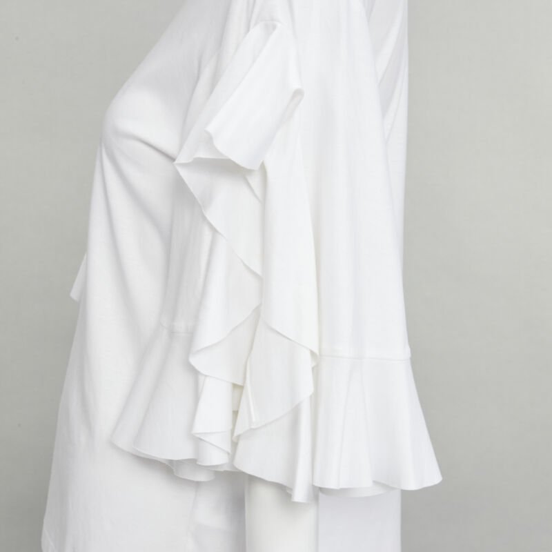 Ellery Cut Out Ruffle Tee - Image 10