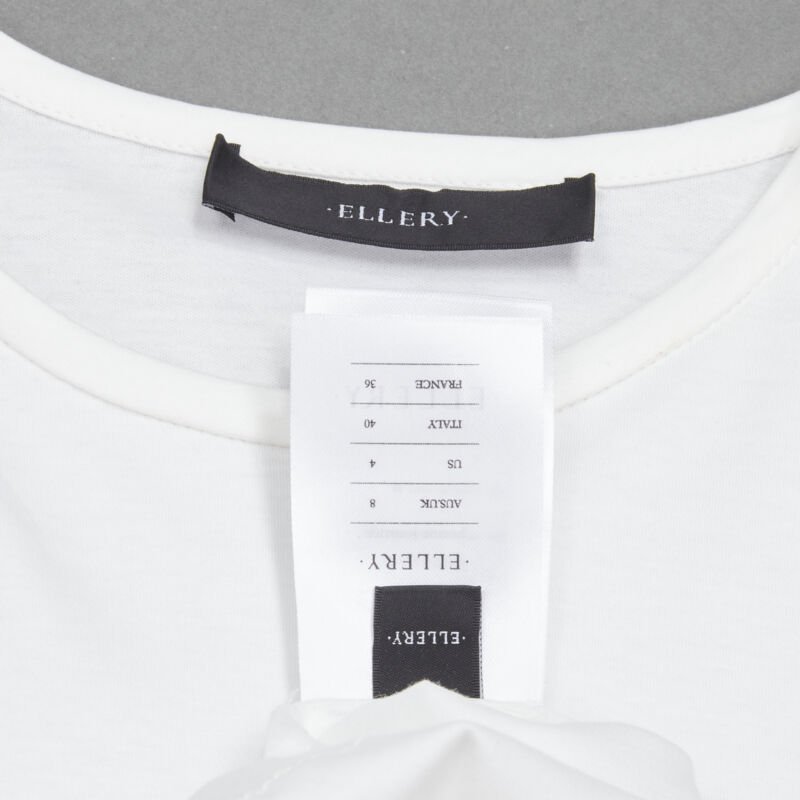 Ellery Cut Out Ruffle Tee - Image 11