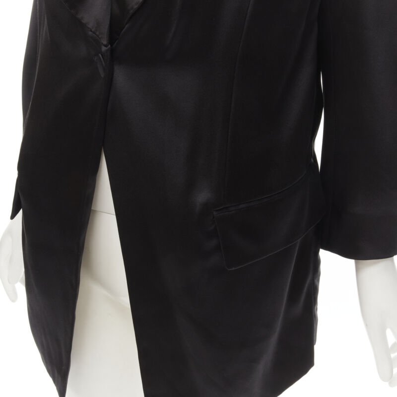 Givenchy Black Collar Kimono Blazer - Image 11