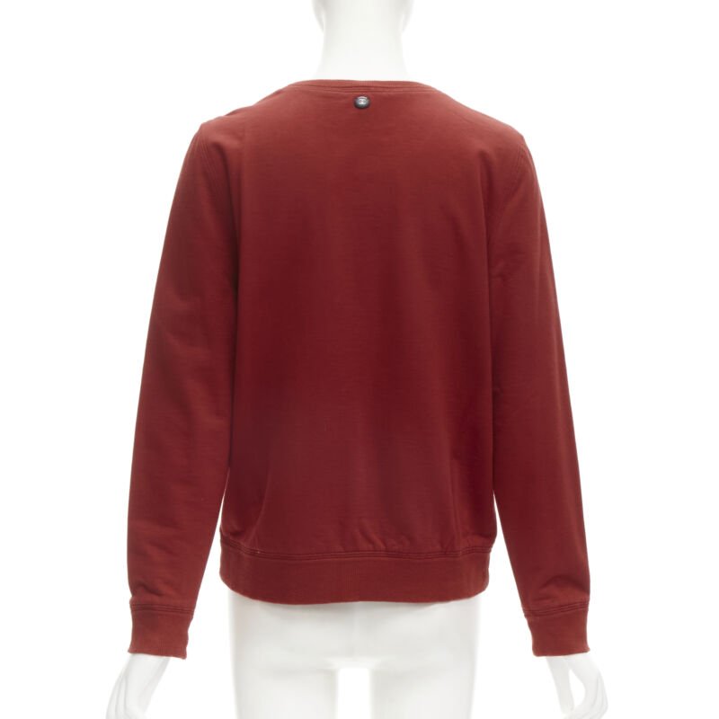 Chanel Velvet Print Sweatshirt - Side view