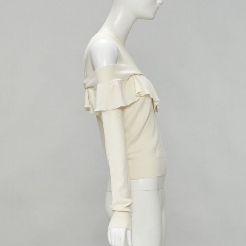 Fendi Cold Shoulder Sweater - 4