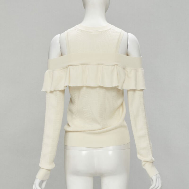 Fendi Cold Shoulder Sweater - Side view