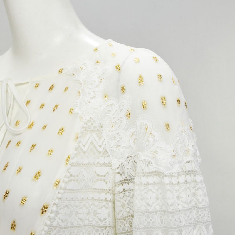 Temperley London Crochet Lace Top - Back view