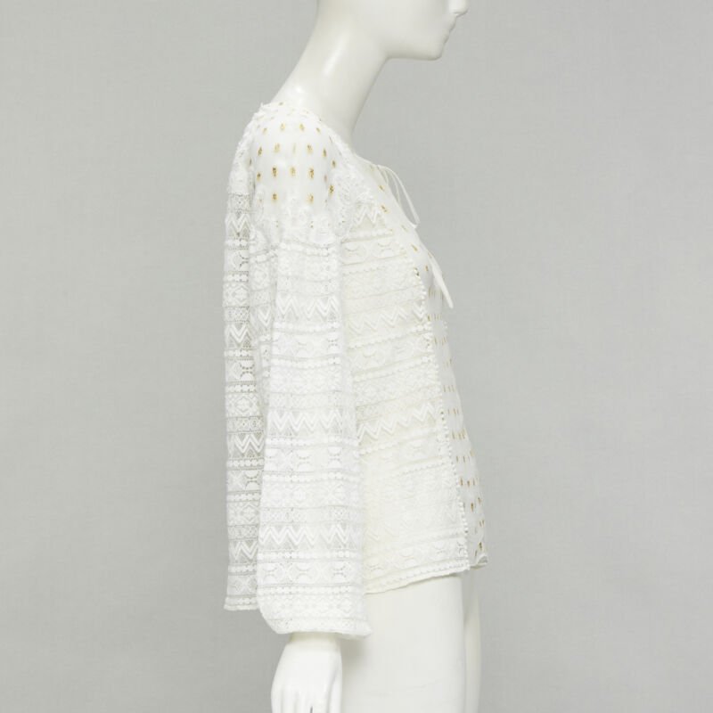 Temperley London Crochet Lace Top - 4