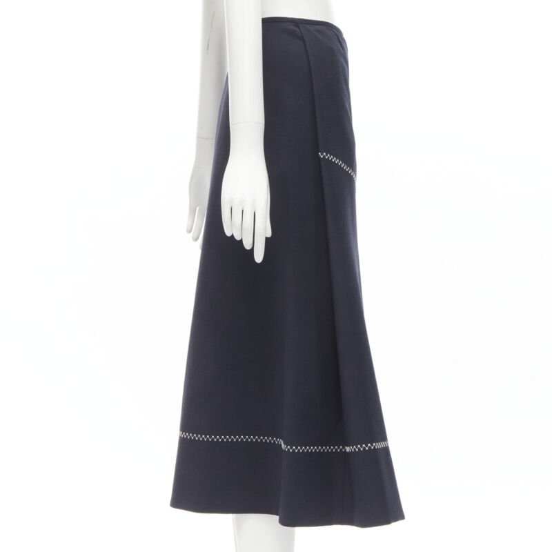 Ellery Flared Stitch Skirt - 4