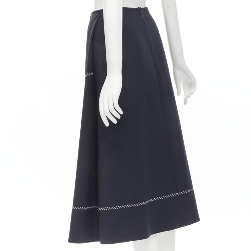 Ellery Flared Stitch Skirt - Detail 1