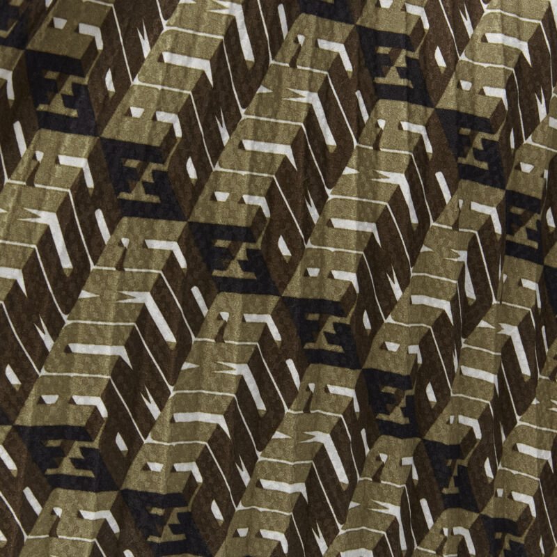 Fendi Graphic Pleated Skirt - Detail 2