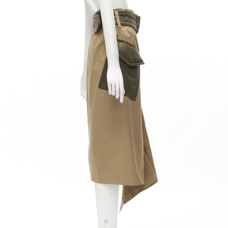 Sacai Padded Belted Skirt - Image 6