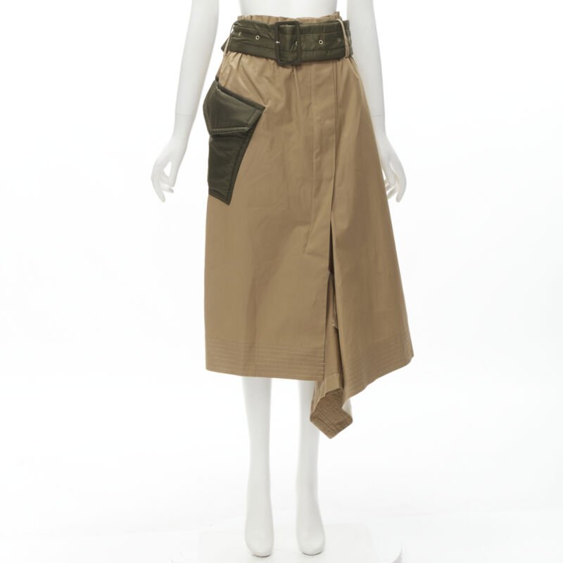 Sacai Padded Belted Skirt - Image 12