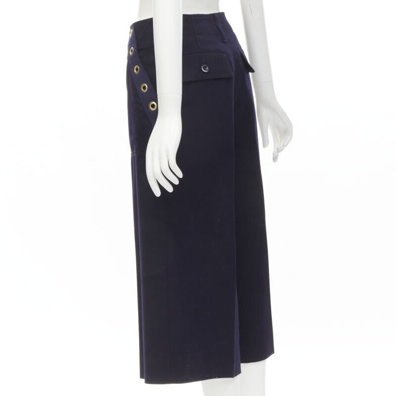 Sacai Ruffle Flared Pants - Detail 1