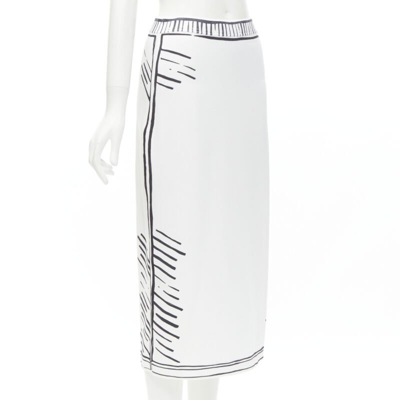 Fendi Comic Marker Skirt