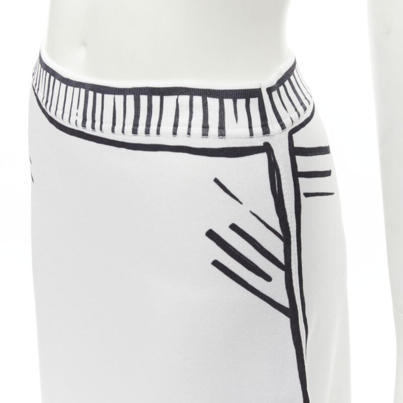 Fendi Comic Marker Skirt - Back view