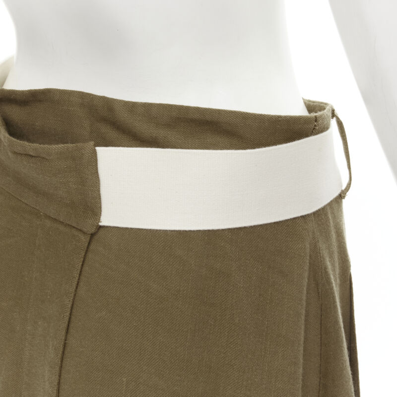 Tibi Canvas Wrap Skirt - Detail 2