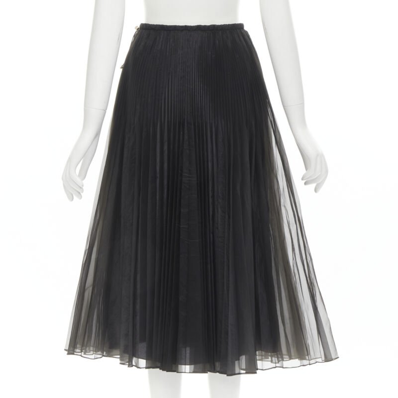 Fendi Drawstring Flared Skirt