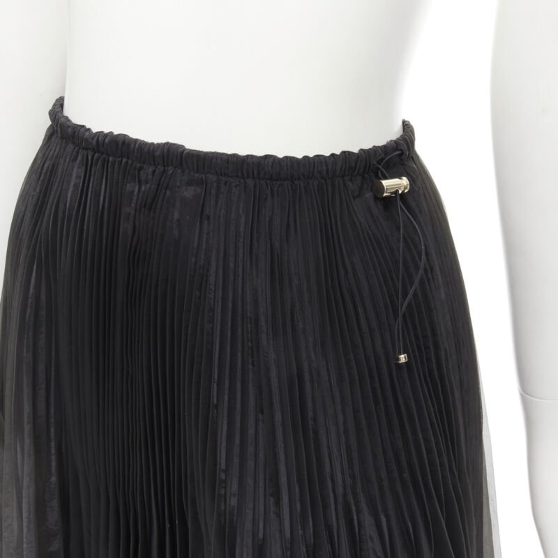 Fendi Drawstring Flared Skirt - Back view