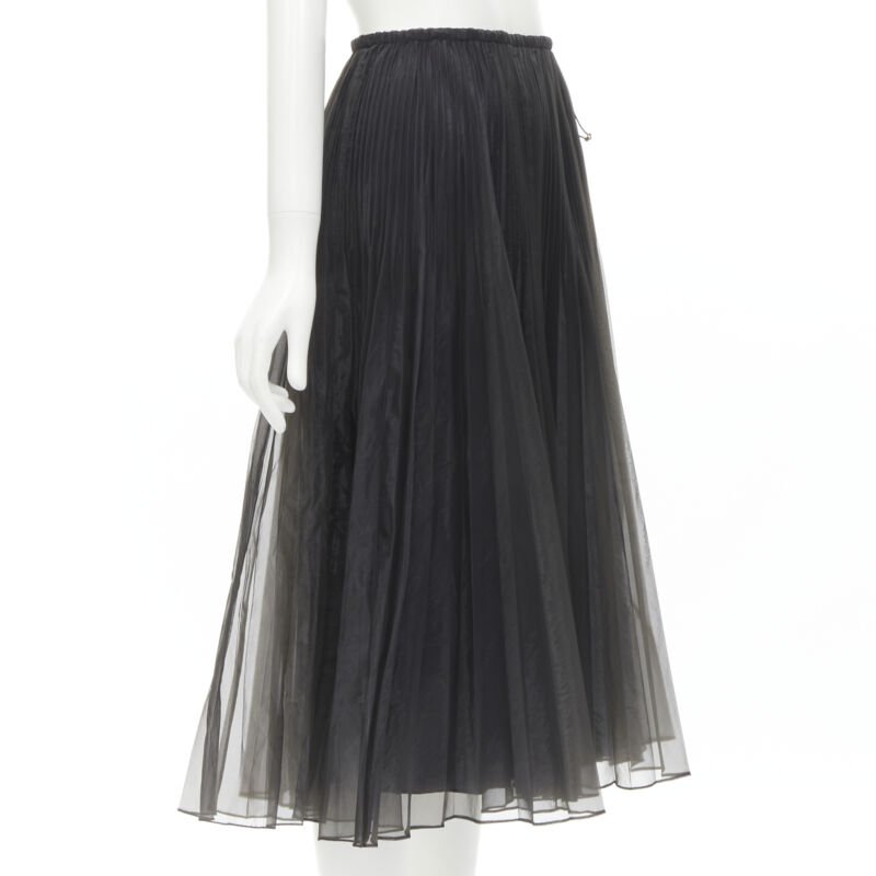 Fendi Drawstring Flared Skirt - Image 6