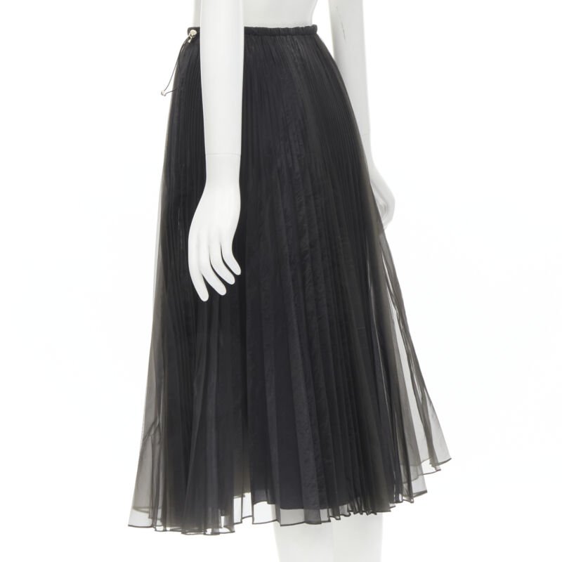 Fendi Drawstring Flared Skirt - Detail 1