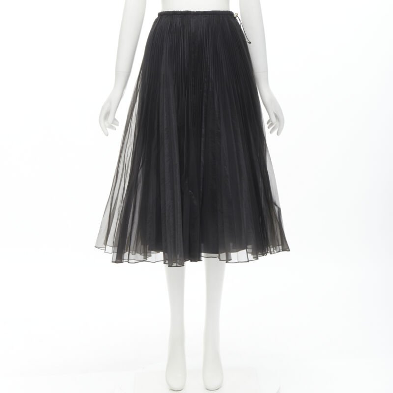 Fendi Drawstring Flared Skirt - Image 12