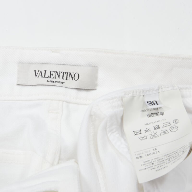 Valentino Garavani Butterfly Denim Skirt - Image 12
