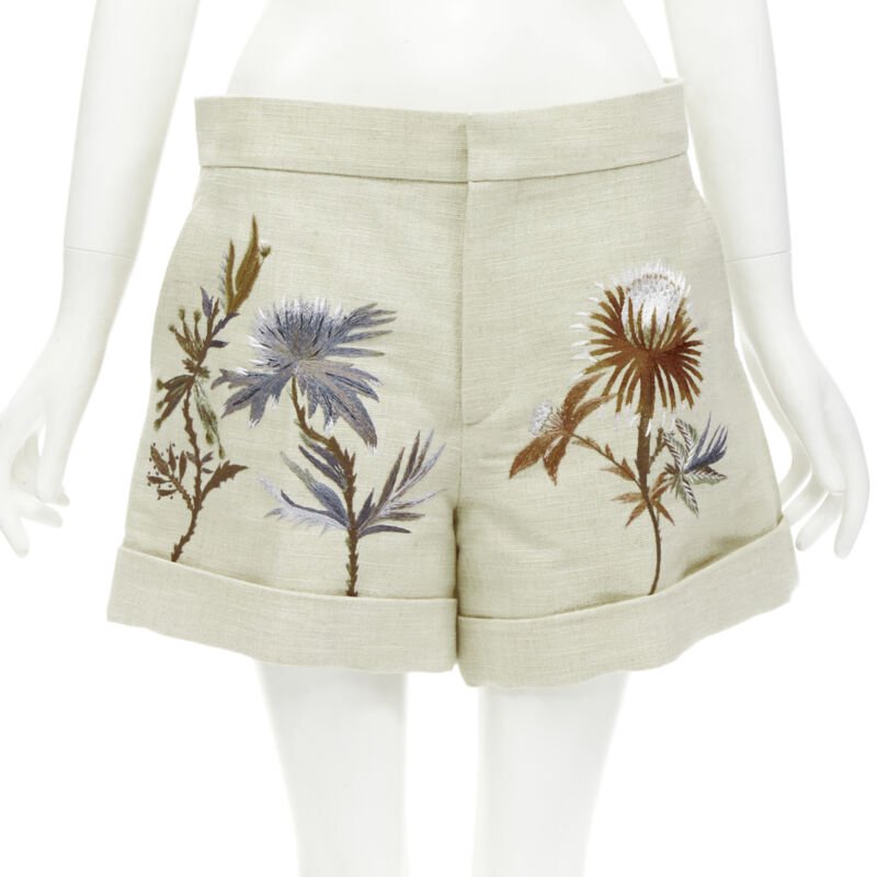 Christian Dior Dandelion Cuffed Shorts