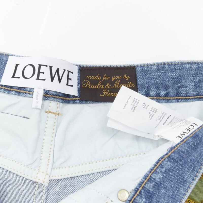 Loewe Sequins Denim Shorts - Image 11