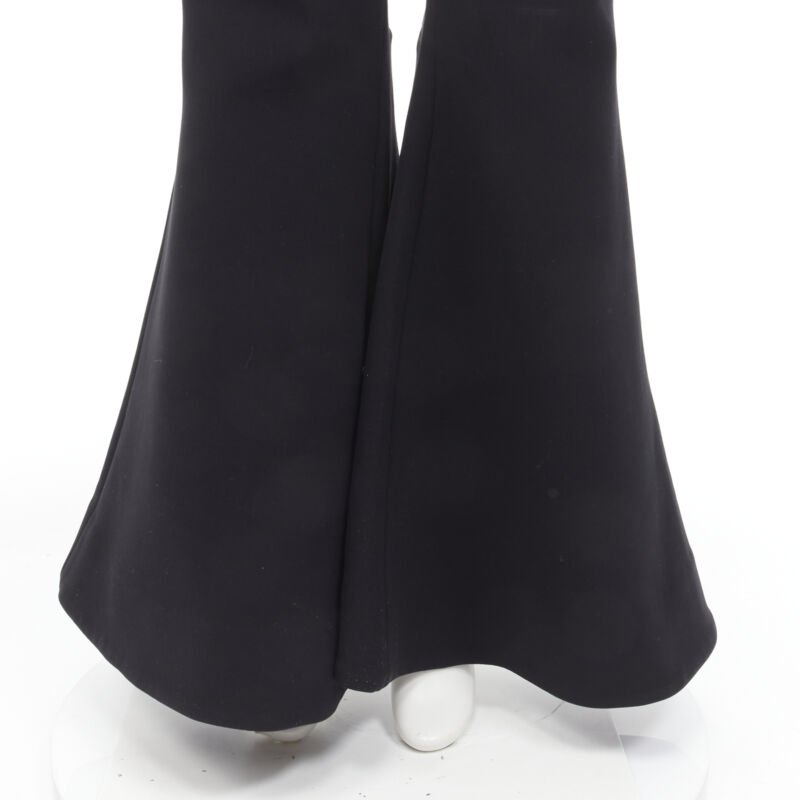 Ellery Wide Flared Trousers - Back view