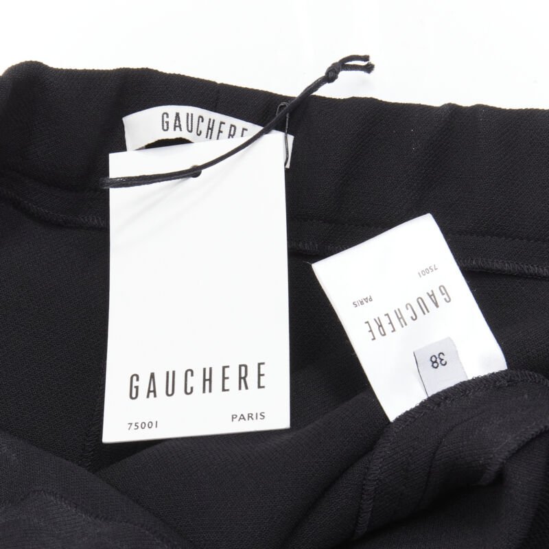 Gauchere Wide Flared Trousers - Image 11